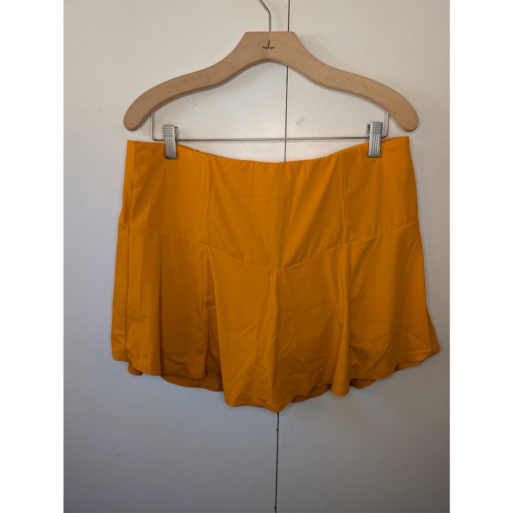JoyLab Game Day Drop Waist Burnt Orange Skort - Picture 4 of 16